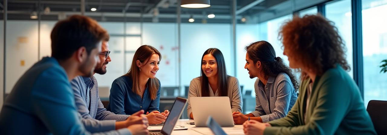 Delhi professionals collaborating on a modern platform